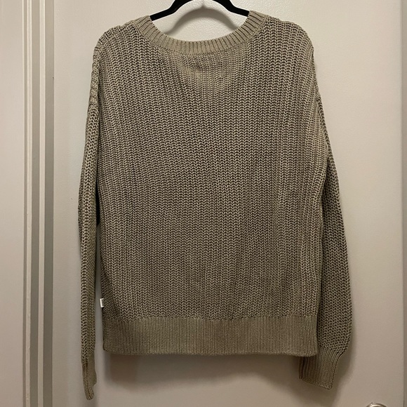 PINK x Forenza Green V-Neck Sweater - Picture 6 of 6